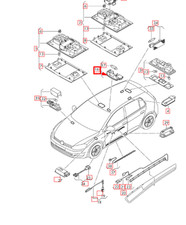 WV GOLF VII 5G1 Toit