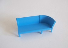 PLAYMOBIL MAISON MODERNE - Banquette Bleu Clair avec Angle Cuisine 5336