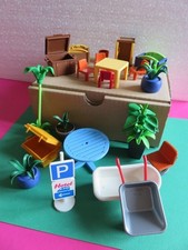 054 - Mobiliers et accessoires divers Playmobil Géobra - 21 Objets