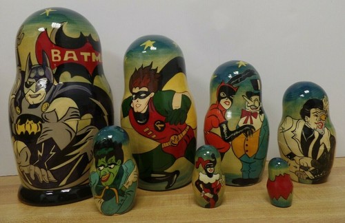 Batman nesting doll - nesting, 7.5"