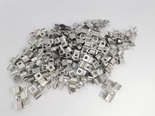 CLIPS WPC INOX POUR FIXATION DE LAMES DE TERRASSE PVC OU BOIS RAINURÉ