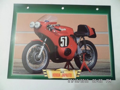 Carte fiche moto honda japauto - moto,
