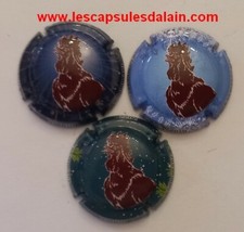 3 BELLES CAPSULES CHAMPAGNE BOUZY 2021 REF N°32 a 32b NEWS