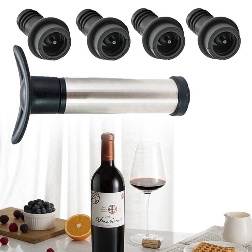 Pompe vide vin acier - à, en