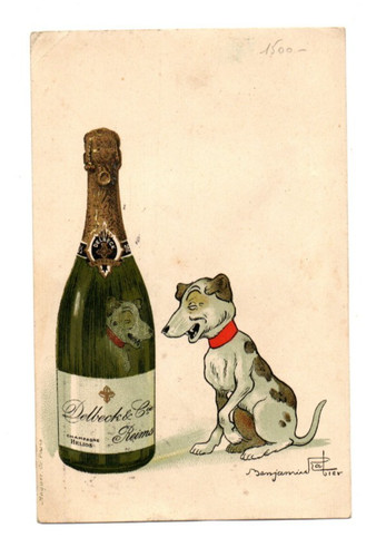 Carte postale benjamin rabier - carte,