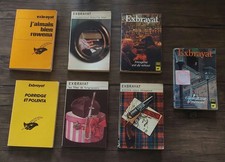 Lot 7 Livres Romans Policiers