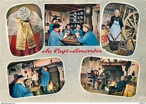 Carte postale folklore - carte,