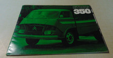 CITROEN 350 - CATALOGUE - PUB