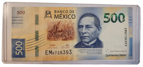 Billete 500 pesos - 500, bill
