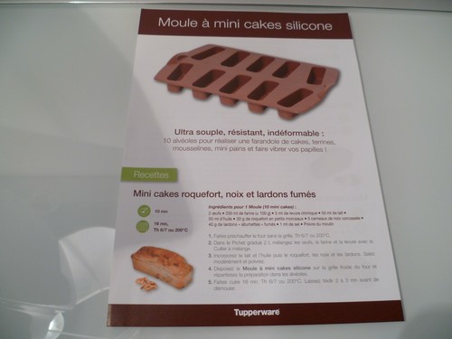 Tupperware neuve fiche du - fiche,