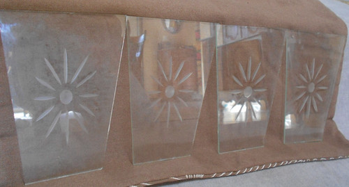 Plaques verre anciens - plaques,