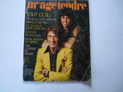 Magazine mlle age tendre - magazine,