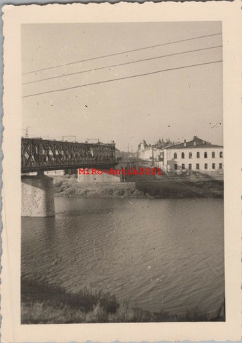 Photo ww2 pont - pont, oka