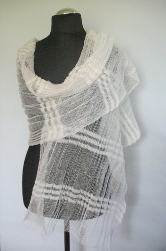 Foulard écharpe lin - écharpe,