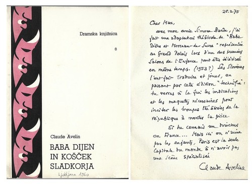 Superbe lettre autographe - lettre,