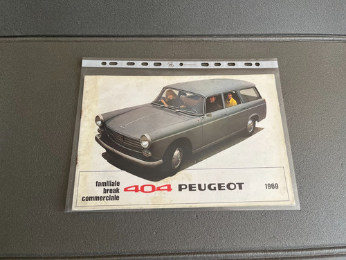 Ancien dépliant brochure - ancien,