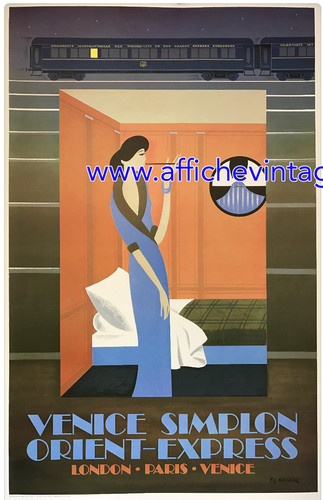 Affiche poster italie venice - ,