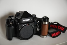PENTAX 67 II + poignée bois