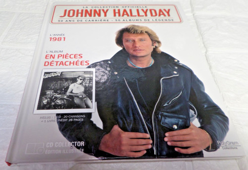Livre johnny hallyday - cd,
