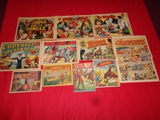 BD RECIT COMPLET LOT DE 12 COW BOY BELLES AVENTURES ZORRO JIM TAUREAU ETC..