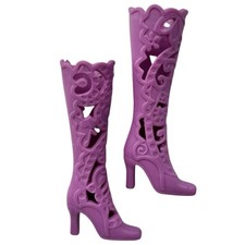 Barbie Boots Purple Princess