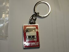 Ancien porte clé métal émail  Renault VI  industriel Poids Lourds AE 500 Magnum
