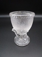 Coquetier ancien en verre