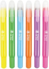 Crayons de cire couleur fluo