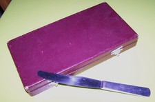 Lot  7 Couteaux Inox Anciens