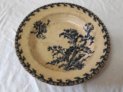 Ancienne assiette creuse - assiette, en