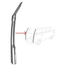 Chapa de montante delantero derecho "montante A" para VW Bus Combi Split Braz...