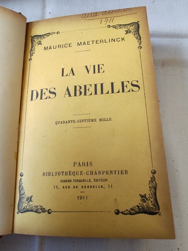Maurice maeterlinck la vie - ,