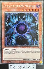 Carte YU-GI-OH! CAIUS THE SHADOW MONARCH RA03-EN194 PSR NEUF