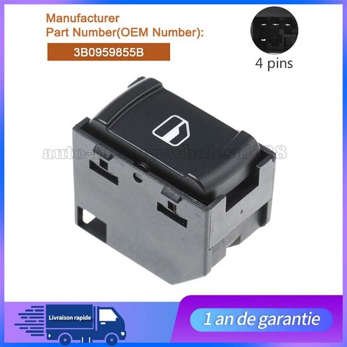 Bouton leve vitre avant - de,