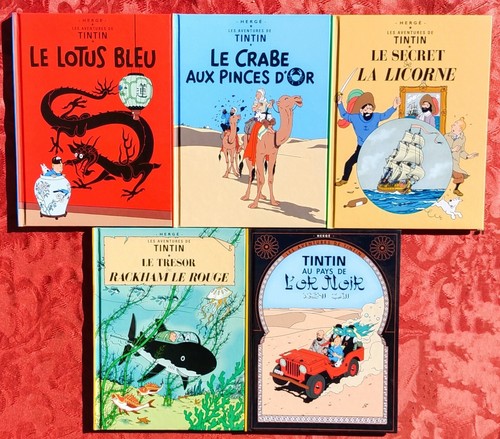 Lot hergé les aventures - bd,