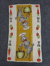 Vtg mcm tea - tea, poodles