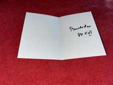Carte Dédicacée Autograph