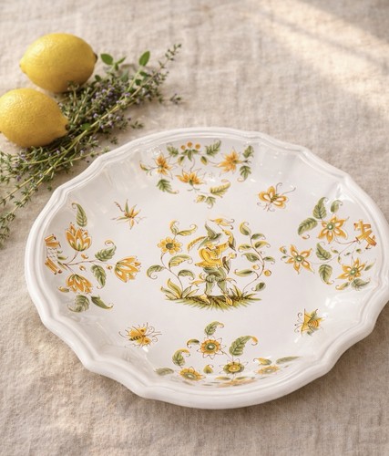 Assiette faïence gabriel - faïence,