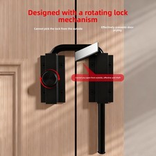 Loquet de porte avec large