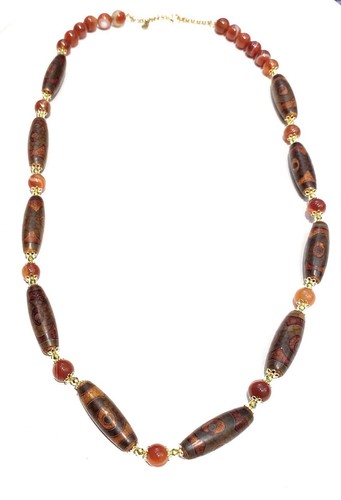 Collier agate chantant - collier,