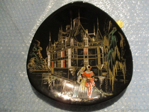 Assiette faïence noire - en,