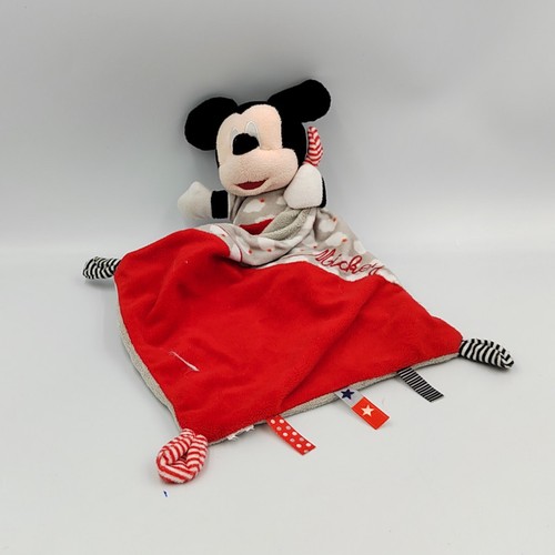 Doudou mickey rouge - doudou,