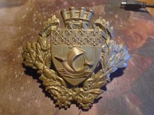 PLAQUE DE SHAKO TROUPE DE LA