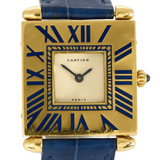 CARTIER - OBUS - Montre en or jaune