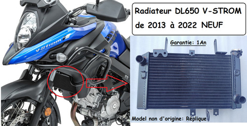 Radiateur 650 vtrom - radiateur, dl