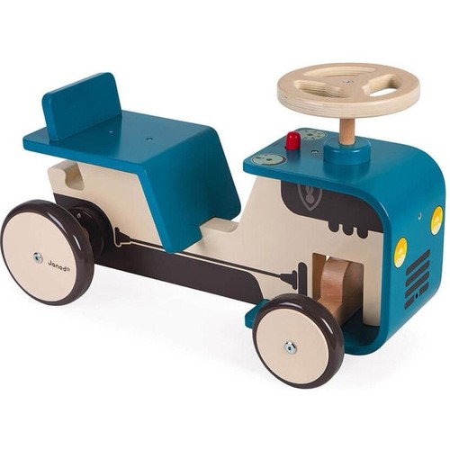 Porteur tracteur bois janod - en,