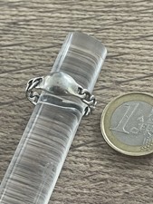 Ancienne bague en argent massif Taille 61 poids  2,5 gr