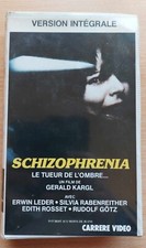 VHS SCHIZOPHRENIA LE TUEUR DE L'OMBRE Gerarld KARGL
