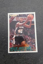 Fleer 94 95 NBA Basketball - Willie Anderson - San Antonio Spurs - # 205