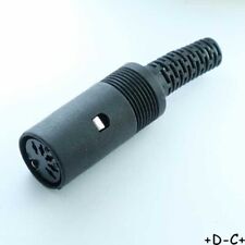 Fiche DIN 5 broches 180°